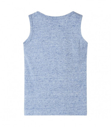 Kids' Tank Top Blue Melange 104