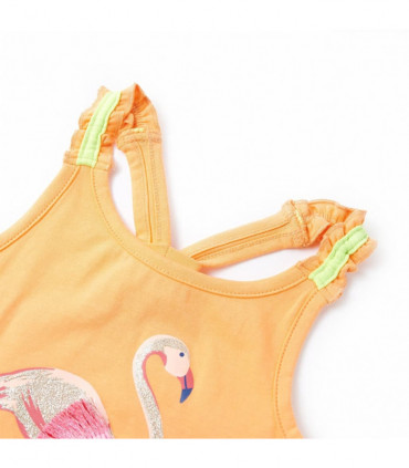 Kids' Tank Top Bright Orange 128