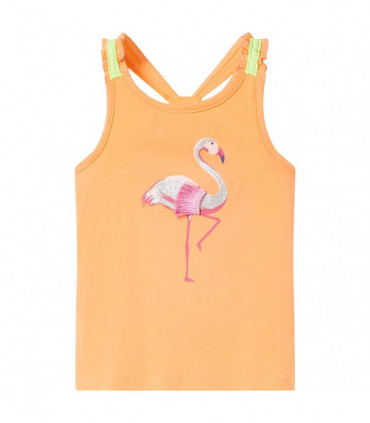 Kids' Tank Top Bright Orange 92