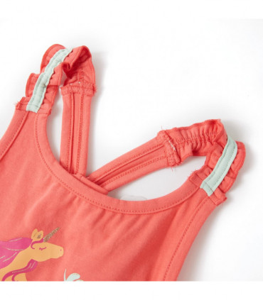 Kids' Tank Top Coral 92