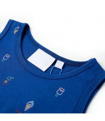 Kids' Tank Top Dark Blue 104
