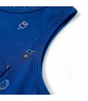 Kids' Tank Top Dark Blue 140
