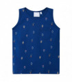 Kids' Tank Top Dark Blue 92