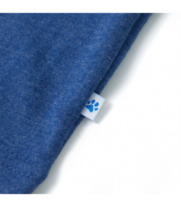 Kids' Tank Top Dark Blue Melange 116