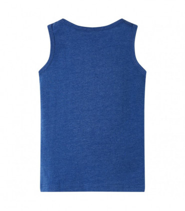 Kids' Tank Top Dark Blue Melange 92