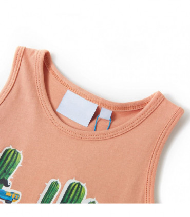 Kids' Tank Top Light Orange 116