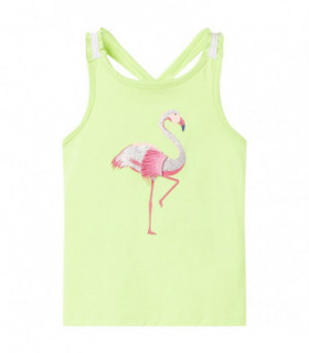 Kids' Tank Top Neon Yellow 92