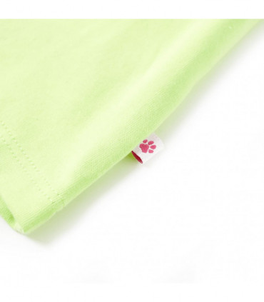 Kids' Tank Top Neon Yellow 92