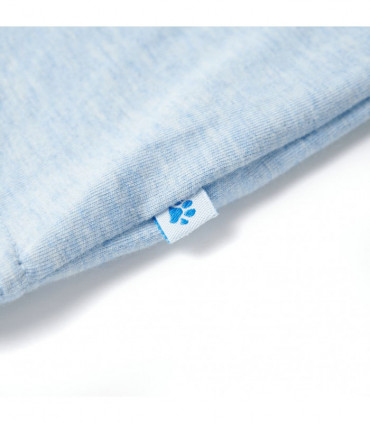 Kids' Tank Top Soft Blue Melange 92