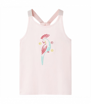 Kids' Tank Top Soft Pink 140