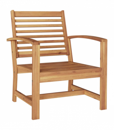 Garden Sofa Set 5 pcs Natural Solid teak wood