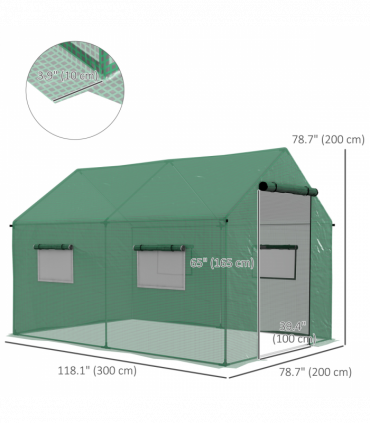 Mini Walk-in Greenhouse