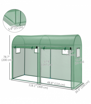 Mini Walk-in Greenhouse