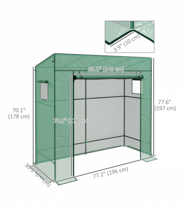 Mini Walk-in Greenhouse
