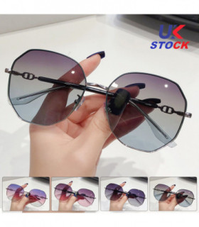 OVERSIZED LARGE LADIES WOMEN SUNGLASSES DESIGNER BIG FRAME RETRO VINTAGE GB
