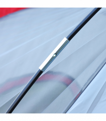 Outdoor  Camping Tent For 5-6 W/ Bag, Fiberglass & Steel Frame Outsunny