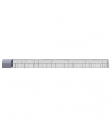 Outdoor Chicken Coop 3x24x2 m Galvanised Steel