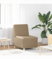 vidaXL Modular Sofa Unit Armless Cappuccino 55 x 74 x 82 cm