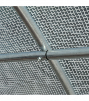 Outsunny 6 x 3 x 2 m Polytunnel Greenhouse w/ Zippered Door and 8 Windows