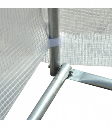 Outsunny 6 x 3 x 2 m Polytunnel Greenhouse w/ Zippered Door and 8 Windows