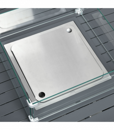 Outsunny 6-Piece Garden Furniture Set with Firepit Table Outdoor Sofa Aluminium