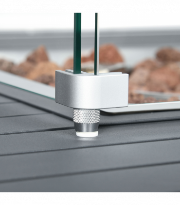 Outsunny 6-Piece Garden Furniture Set with Firepit Table Outdoor Sofa Aluminium