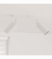vidaXL Ceiling Spotlight White 26 x 5.5 x 16.5 cm Steel