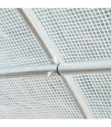 Outsunny 6x3x2m Greenhouse Replacement Cover ONLY for Tunnel Greenhouse White