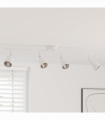 vidaXL Ceiling Spotlight White 69.5 x 12.5 x 10.5 cm Steel