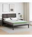 vidaXL Mattress Pads White and Green 140 x 190 cm
