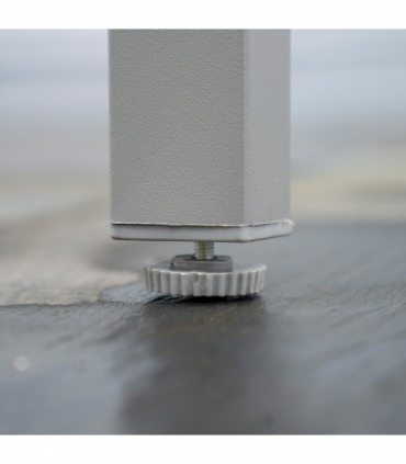 Outsunny 7 Piece Garden Dining Set, Steel Outdoor Table and Chairs, Grey