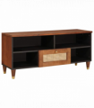 vidaXL Media Storage Cabinets & Racks Brown 100 x 33.5 x 46 cm