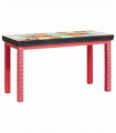 vidaXL Nesting Table Brown 38 x 38 x 41.5 cm Solid Mango wood