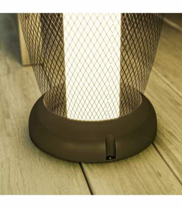 Outsunny 71.5 cm Garden Solar Lamp, Metal Floor Lamp with Auto On/Off LED