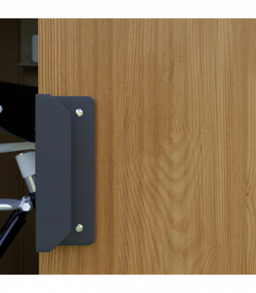 Outsunny 8 x 6ft Garden Storage Shed with Double Door Chocolate Wood Effect