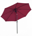 Outsunny ?2.6M Umbrella Parasol-Red