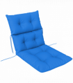 Outsunny Adirondack Chair Cushion Rocking Chair Cushion w/ Ties, Blue