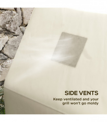 Outsunny Barbecue Covers, Waterproof UV Protection Rip-Proof, 152 x 66 x 115cm