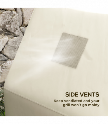 Outsunny Barbecue Covers, Waterproof UV Protection Rip-Proof, 188 x 71 x 125cm