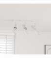 vidaXL Ceiling Spotlight White 38 x 6.5 x 11.5 cm Steel