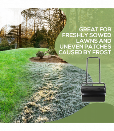 Outsunny Combination Push w/ 38L Sand or Water Garden Black