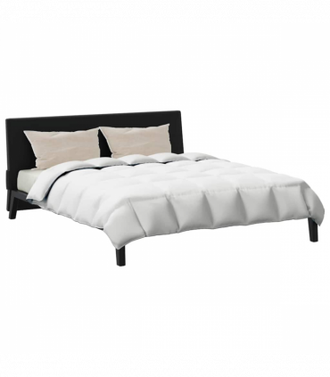 Winter Duvet Set 3 pcs White 240 x 220 cm Microfiber, Cotton