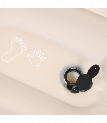 Outsunny Double Air Bed Inflatable Mattress, 195 x 140 x 10cm, White