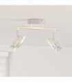 vidaXL Ceiling Spotlight Matt nickel 27 x 14 x 12 cm Steel