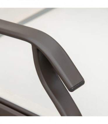 Outsunny Double Glider Companion Rocking Chairs Loveseat Garden Table Beige