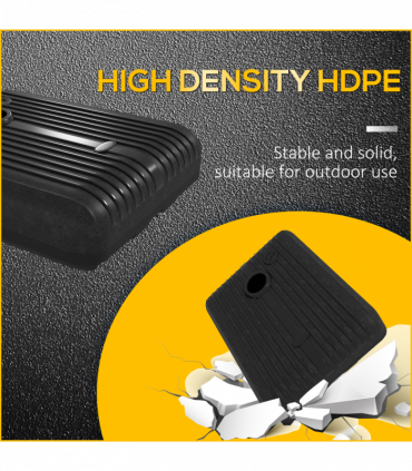 Outsunny Fillable Cantilever Parasol Base for Banana Parasol with Wheels