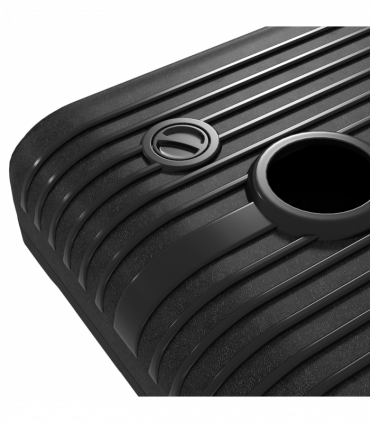 Outsunny Fillable Cantilever Parasol Base for Banana Parasol with Wheels