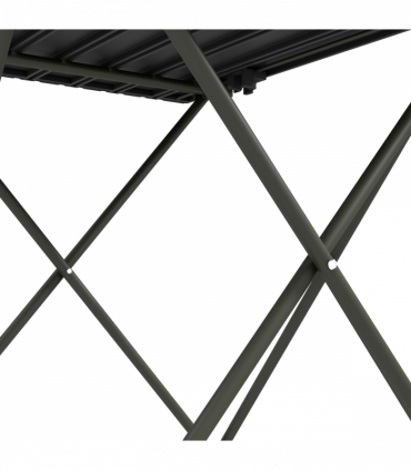 Outsunny Folding Camping Table for Outdoor Camping, Picnic, Hiking, Black