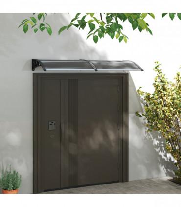 Outsunny Front Door Canopy Awning Outdoor Window Rain Shelter Cover