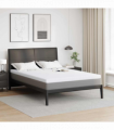 vidaXL Mattress Pads White 160 x 200 cm 100% polyester jacquard fabric